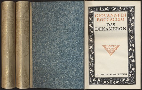 Boccaccio the decameron - boccaccio,,