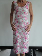 Damen Kleid, bunt Rosenmuster, Gr. 36, handmade