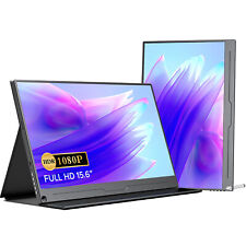 Portable Monitore Tragbarer 15,6 Zoll 1080P Full HD Screen USB-C/Type-C HDMI DE