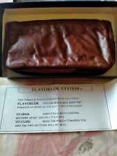 DUNCAN KOMBI TABAKBEUTEL WEICHES BRAUNES LEDER