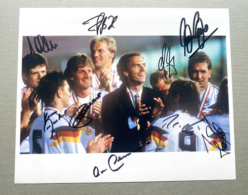Weltmeister 1990 - (9x, signiert)