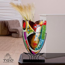 Gilde GlasArt Deko Vase