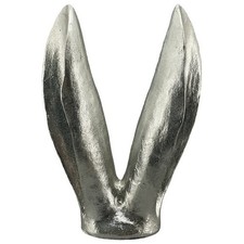 Hase Ohren silber zum stellen