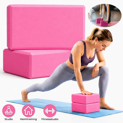 Yoga block 2er - block, set