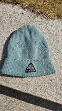 Mütze von Maloja, türkis-grau