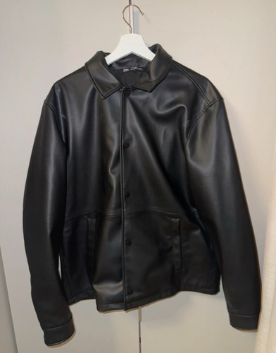Zara kunst leder - leder, jacke
