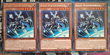 3x Boot-Staffelhirsch CRBR-DE057 RARE DEUTSCH 1.Auflage PLAYSET NM Yu-Gi-Oh