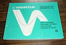 HONDA CB250N / CB250ND / CB400N  Motorrad 1987 original ERSATZTEIL KATALOG ETK