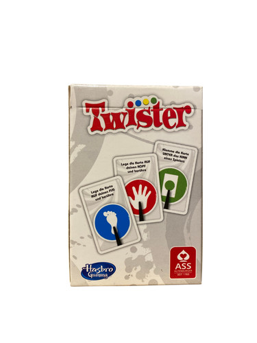 Twister kleines kartenspiel - twister, |