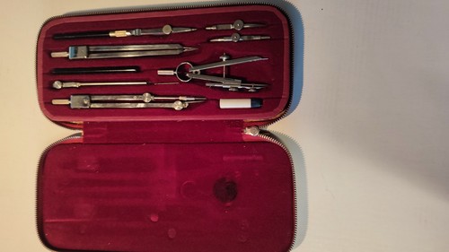Vintage zirkel set - (, anker