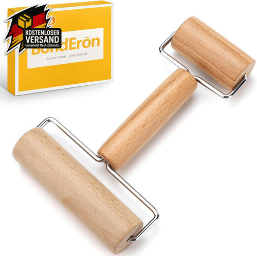 Holzteigroller für pizza - für,