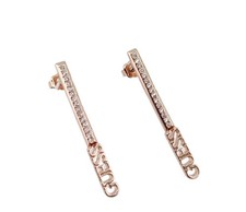 GUESS Ohrstecker Rosegold mit