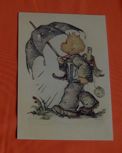 Postkarten hummel junge - postkarten,