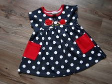 Blau getupftes shirtkleid - shirtkleid,
