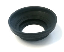 Zeiss Ikon Gegenlichtblende  S49 Gummi faltbar Objektiv Zubehör (B84)