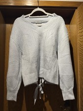 Blauer Pullover Winter Herbst Strick Gr. M Damen Strickpullover