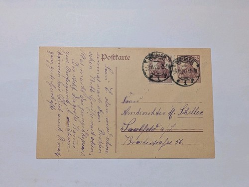 Deutsches reich ganzsache - reich,