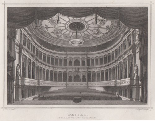 Dessau theater innenansicht - dessau,