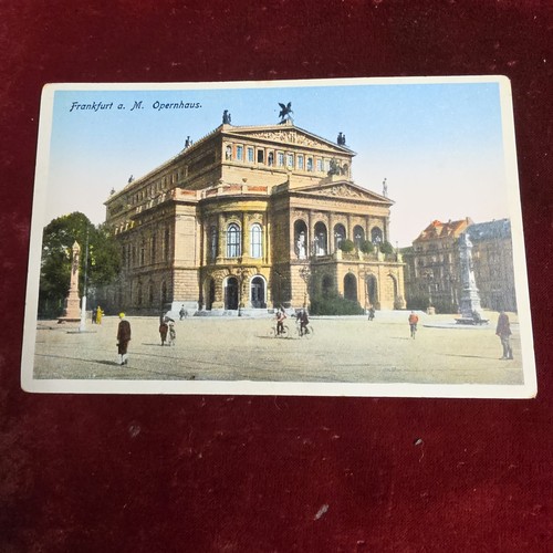 Alte ansichtskarte frankfurt - ansichtskarte,