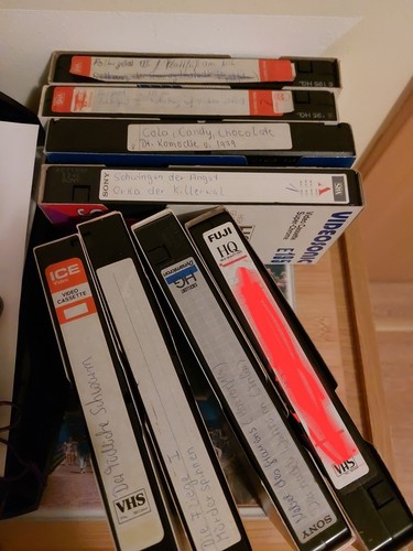 Stck bespielte vhs - bespielte,