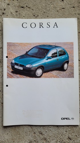 Opel corsa prospekt - corsa,