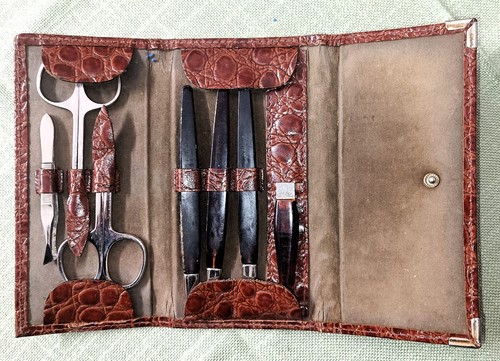 Maniküre set etui mit 7 - maniküre-set,