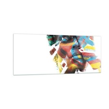 Wandbilder 100x40cm Glasbild