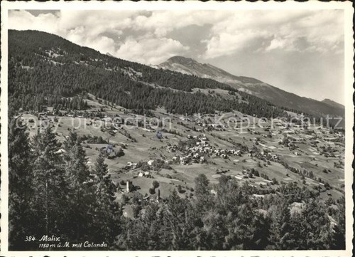 Malix mit calanda - malix,