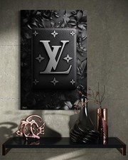 Brand Leinwand Bild Dekoration