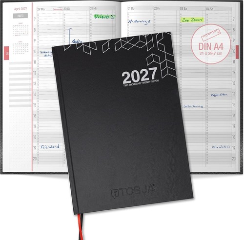 Tobja praxisplaner 2027 a4 - tobja, ®