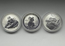 3 x 1oz Koala 2010 + 2017 +
