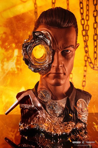 Terminator 1000 kunstmaske - terminator,
