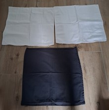 IKEA Kissenbezüge, 50x50cm, 3 Stück, 2x Weiss, 1x Grau, Gebraucht guter Zustand