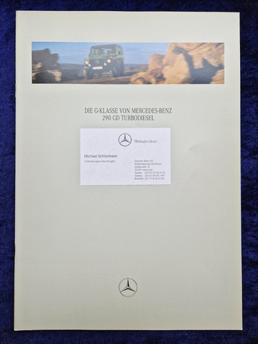 Mercedes klasse 290 gd - mercedes, g-klasse