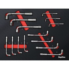 Werkzeug Set Mephisto Werkstatt Zubehör 14 gebogene Schraubenschlüsselsätze