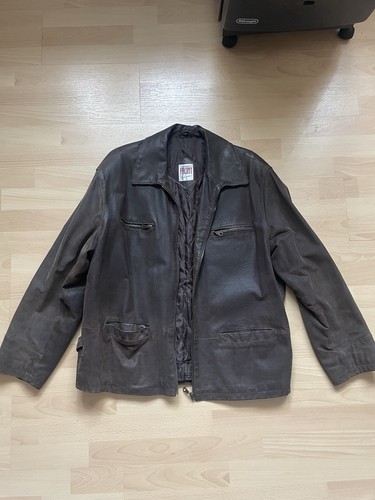 Vintage lederjacke braun - vintage,