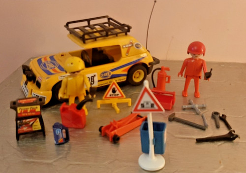 Playmobil rennwagen hella gelb - playmobil,