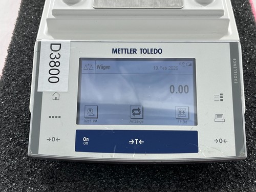 Mettler toledo model xs6002s - mettler, model: