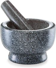 Zeller Granit Mörser Stößel Set Gewürzmörser Zerkleinerer Gewürzreibe NEU R2776