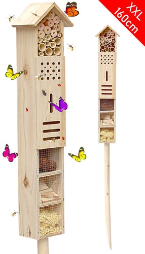 Insektenhotel 160cm mit - xl,