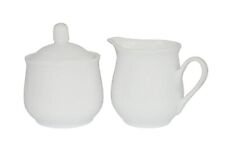 Milch und Zucker Set mit Deckel 3-teilig Porzellan Milchkännchen Provance