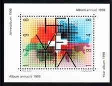 Schweiz Vignettenblock von