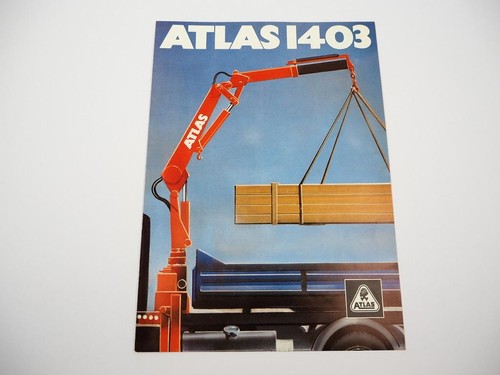 Original prospekt atlas 1403 - original,