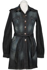TRF by Zara Mantel Damen Jacke Parka Gr. L Baumwolle Blau #sfww2j4