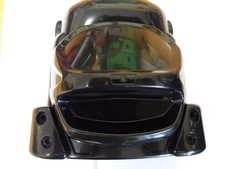 Big Windschild grau/schwarz