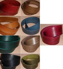 Lederriemen 9cm breit - lederriemen,