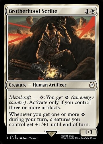 Mtg brotherhood scribe - brotherhood,