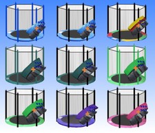 Trampolin Sicherheitsnetz +