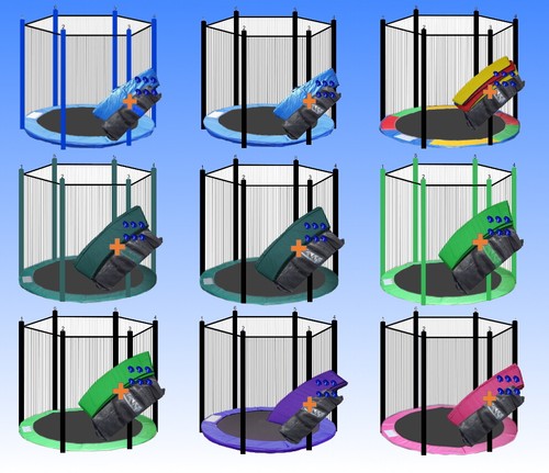 Trampolin sicherheitsnetz - trampolin,