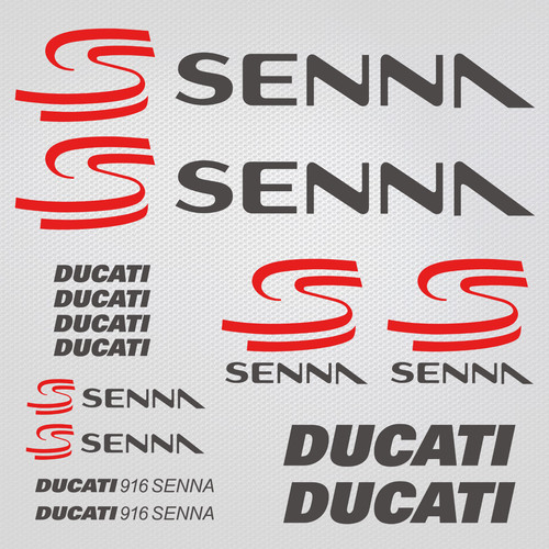 Seitenaufkleber für ducati - seitenaufkleber,